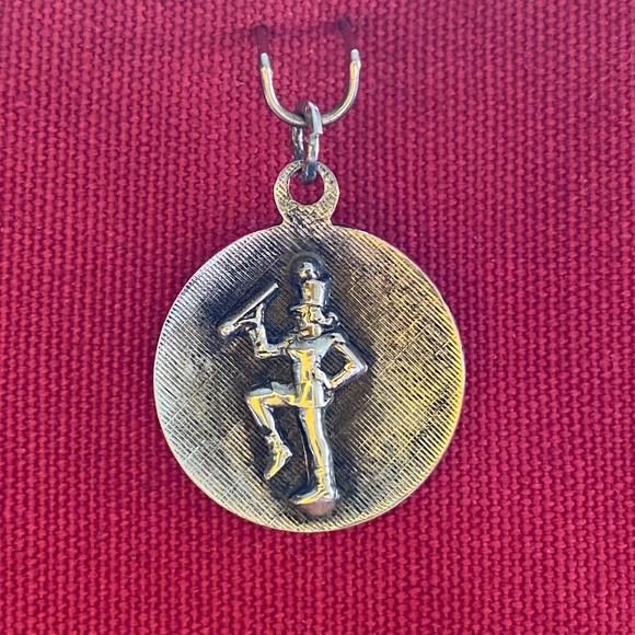 VTG I JMS I Sterling Drum Majorette + Baton Charm - Picture 9 of 16